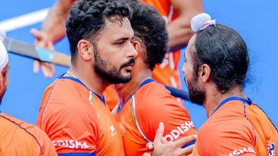 Hockey World Cup 2026: India ride on Harmanpreet's brace to thrash Wales 3-1 in campaign opener Hockey World Cup 2026: India ride on Harmanpreet's brace to thrash Wales 3-1 in campaign opener. (X)