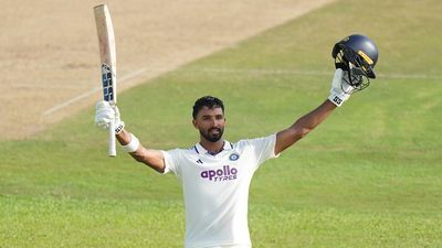 Devdutt Padikkal scripts history on Independence Day, becomes 1st Indian to bag mighty feat with maiden ton India's star batter Devdutt Padikkal in this frame. (Getty)