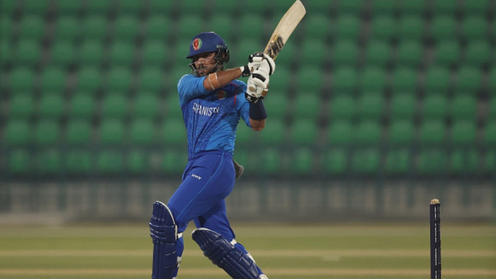 Rahmat Shah creates history, registers highest ODI score by Afghanistan captain Rahmat Shah in this frame. (Getty)
