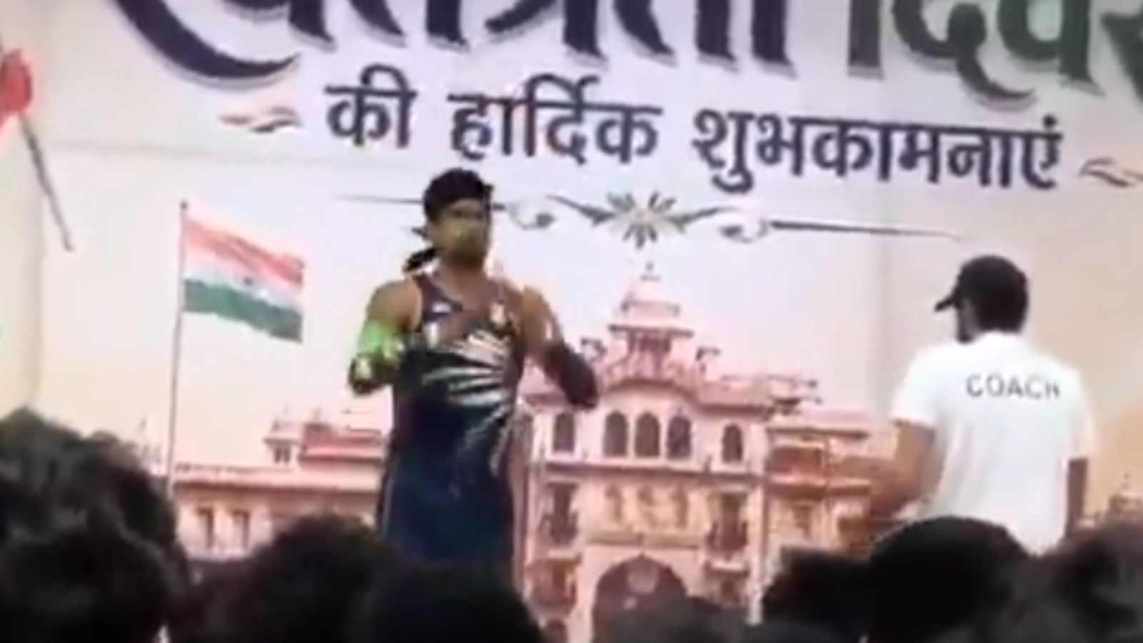 Scary scenes at NIS Patiala as ceiling collapses during Independence Day event, athletes injured NIS Patiala