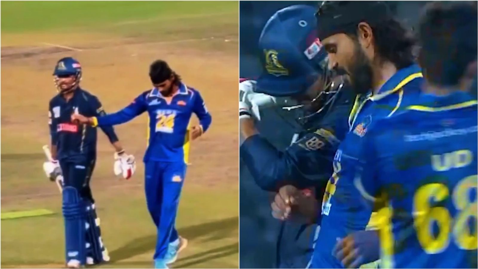 Digvesh Rathi reignites rivalry with Priyansh Arya, brings out 'notebook' celebration again which got him suspended in IPL 2025 Purani Dilli 6's Digvesh Rathi doing his notebook celebration after dismissing Outer Delhi Warriors opener Priyansh Arya in DPL 2026 match on August 16.