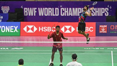 BWF World Championships 2026: India make strong start, Hariharan-Arjun reach second round after Irish pair retires mid-match MR Arjun and Hariharan Amsakarunan in this frame. (Getty)