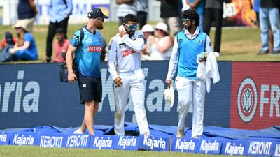 Huge blow to Sri Lanka, star player taken to hospital on Day 4 after awkward dive on boundary Dinesh Chandimal