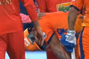 Nitish Rana gets emotional remembering late mother after scoring 50 in DPL 2026, opposition & umpires console him SportsTak