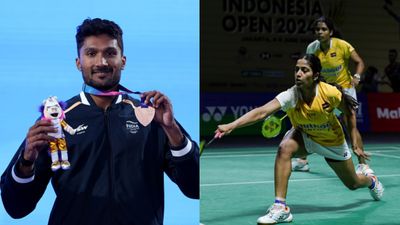 National Sports Awards: Tejaswin Shankar, Treesa Jolly lead list of 17 Arjuna Award winners Tejaswin Shankar and Treesa Jolly in this frame. (Getty)
