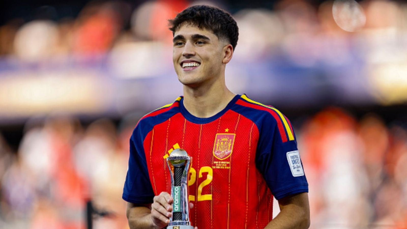 A look at Top 10 Golden Boy 2026 Rankings as Barcelona’s Pau Cubarsi leads race; 2nd Lamine Yamal Pau Cubarsi in the frame (Image via Getty)