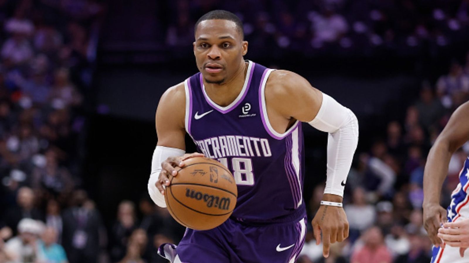 True Russ Fan? Watch Taiwanese supporter’s epic journey spotlighted as NBA legend Russell Westbrook retires Russell Westbrook in the frame (Image via Getty)
