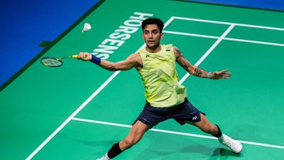 BWF World Championships: Lakshya Sen roars back after early scare, storms into round of 32 Lakshya Sen in this frame. (Getty)