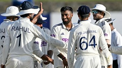 Suthar takes 6-fer as Dinusha’s gritty 84 goes in vain, India beat Sri Lanka by 165 runs in Galle Test Manav Suthar