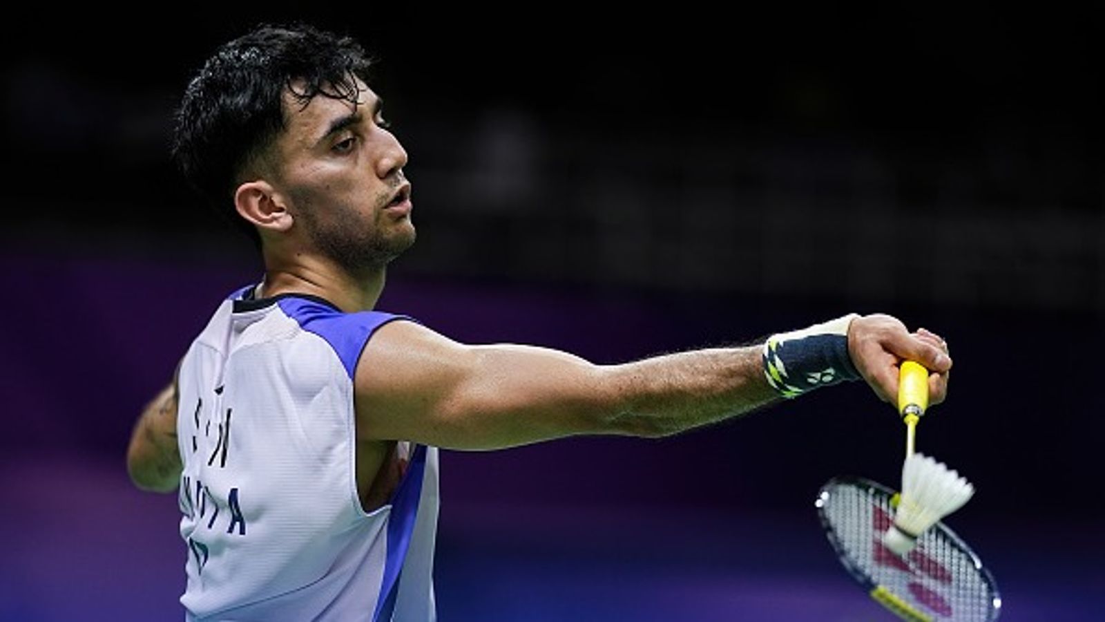 Lakshya Sen knocked out of BWF World Championships after shocking defeat against world no.92 India's ace shuttler Lakshya Sen in this frame. (Getty)