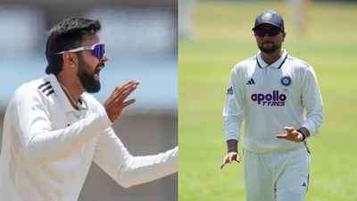 Saransh Jain all set to play IND vs SL 2nd Test amidst Kuldeep Yadav's ordinary show India's Kuldeep Yadav (R) and Saransh Jain in this frame. (Getty)