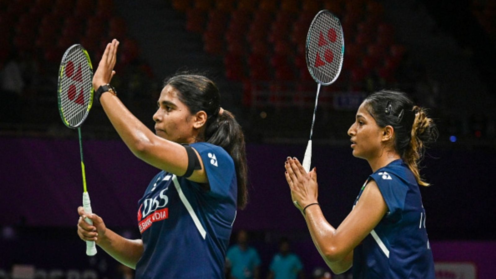 39th-ranked Treesa, Gayatri stun 7th seed Japanese pair to qualify for BWF World Championships quarterfinals India's Treesa Jolly and Gayatri Gopichand Pullela compete against the United States' Lauren Lam and Allison Quynh Lee during their women's doubles match at the BWF World Championships 2026 at the Indira Gandhi Arena on August 18, 2026 in New Delhi.