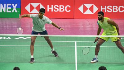 BWF World Championships: Satwik-Chirag storm into quarters after fighting win over Malaysian duo India's star shuttlers Chirag Shetty and Satwiksairaj Rankireddy in this frame. (Getty)