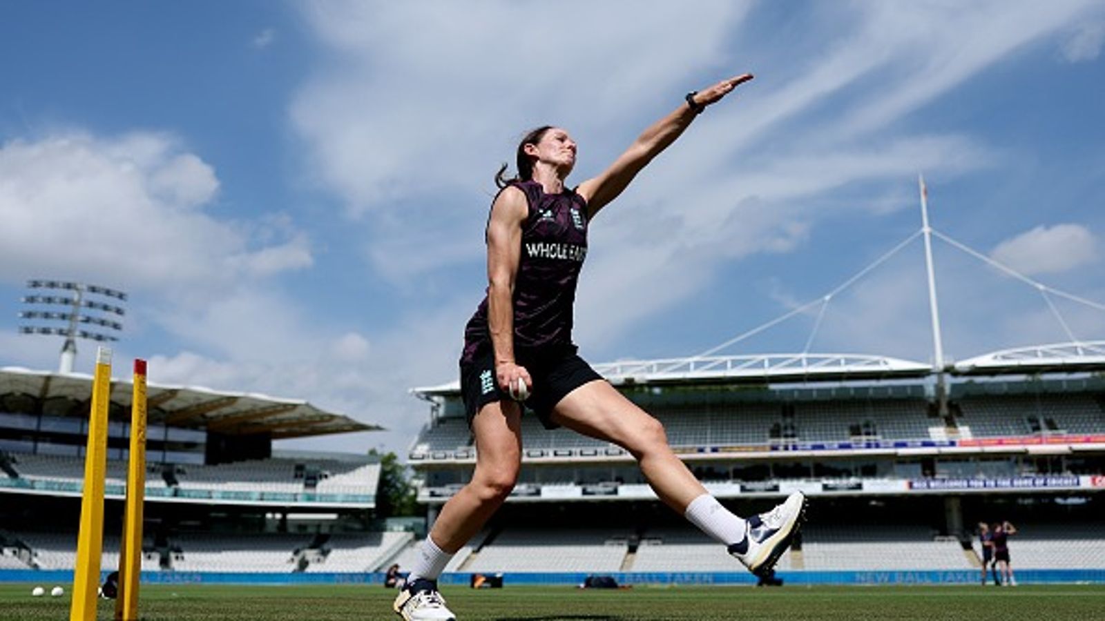 England's veteran pacer announces retirement from professional cricket England's veteran pacer Kate Cross in this frame. (Getty)