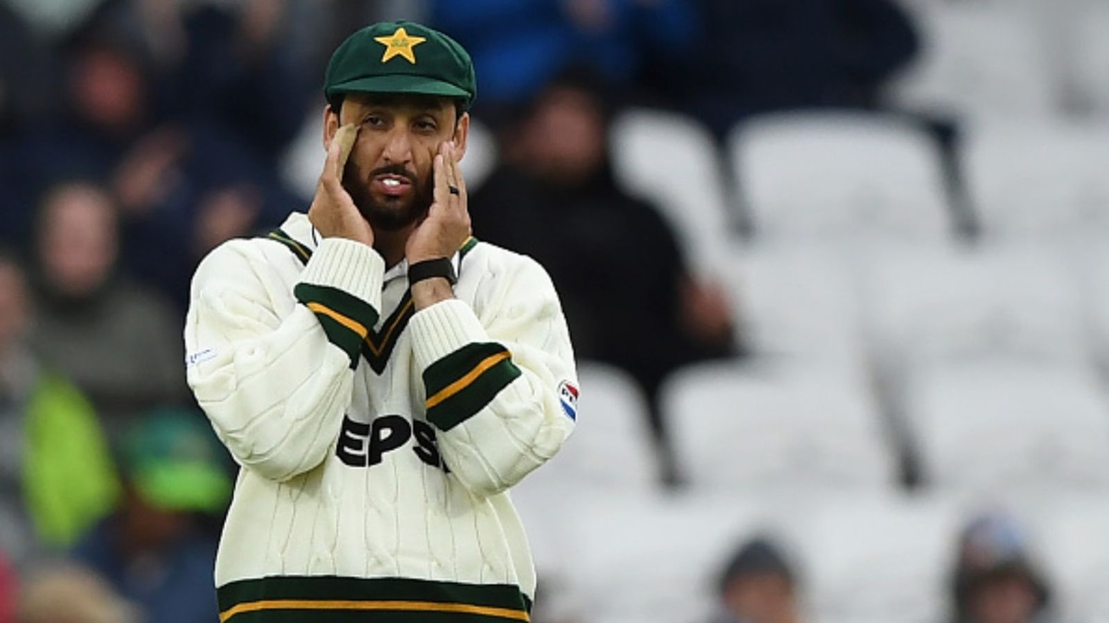 'England have outplayed us...': Salman Ali Agha breaks silence after Pakistan’s heavy loss, provides Babar Azam update Salman Ali Agha in this frame. (Getty)