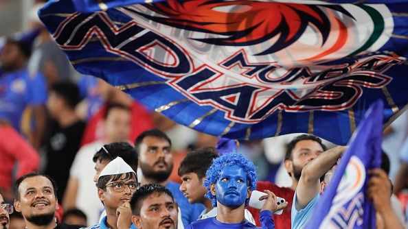 Mumbai Indians' fans in this frame. (Getty) Mumbai Indians' fans in this frame. (Getty)