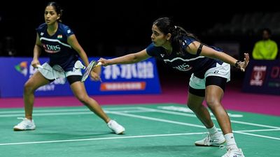 BWF World Championships: Treesa-Gayatri misses shot at final, lose to defending champions to clinch bronze India's star shuttlers Treesa Jolly (R) and Gayatri Gopichand Pullela in this frame. (Getty)