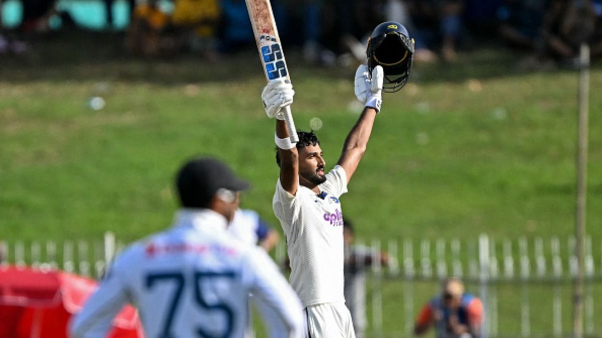 Devdutt Padikkal in this frame. (Getty)