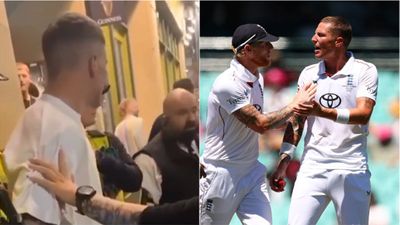 Ben Stokes in background as Brydon Carse handcuffed outside nightclub, ECB launches investigation Brydon Carse, Ben Stokes