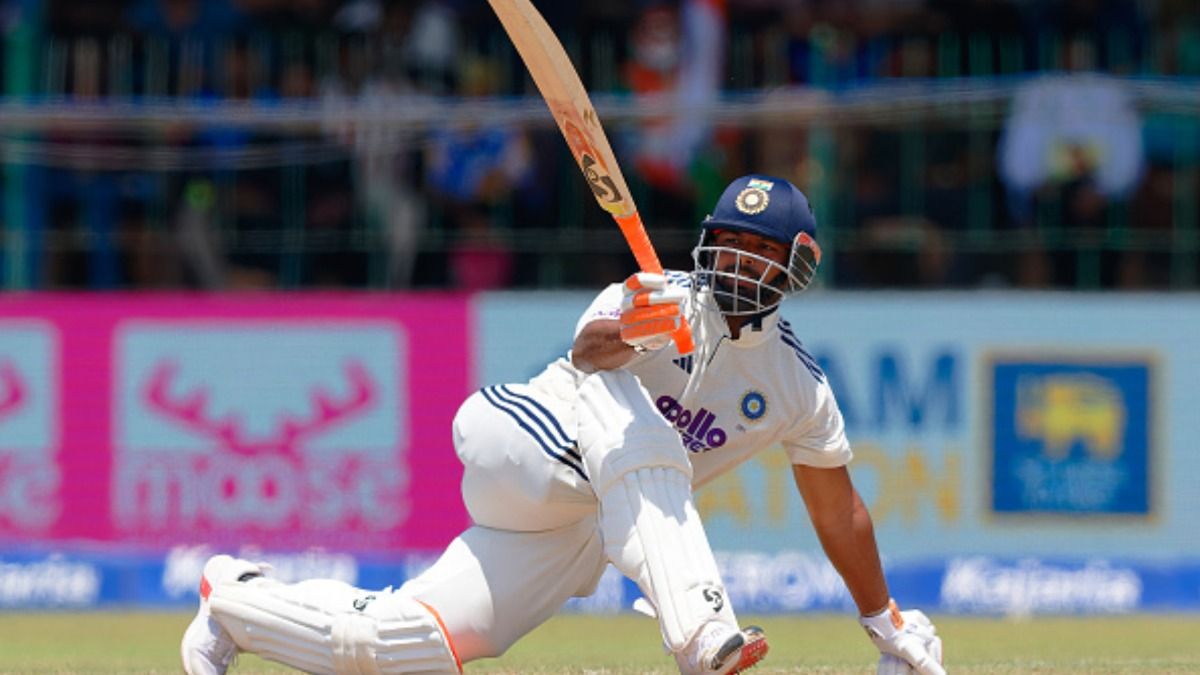 Rishabh Pant in this frame. (Getty) Rishabh Pant in this frame. (Getty)
