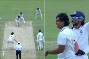 Vaibhav Sooryavanshi strikes twice in an over in Duleep Trophy clash after disappointing outing with bat; watch video SportsTak
