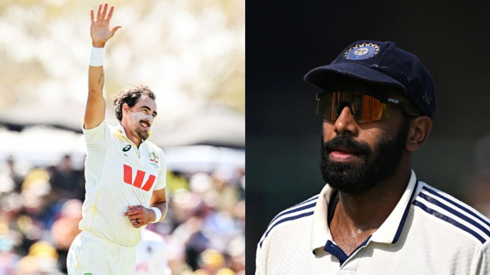 Mitchell Starc dethrones Jasprit Bumrah to become World no.1 Test bowler for the first time Australia's Mitchell Starc (L) and India's Jasprit Bumrah in frame. (Getty)