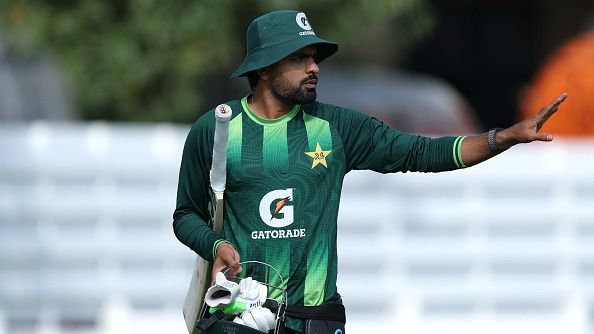 Pakistan captain Babar Azam in this frame. (Getty) Pakistan captain Babar Azam in this frame. (Getty)