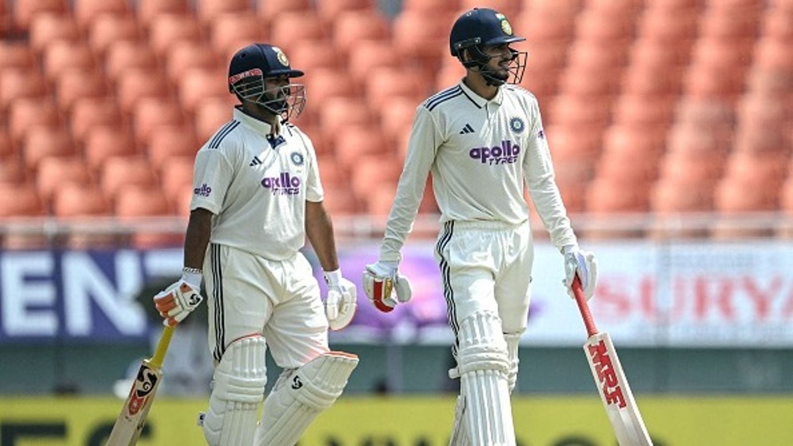 Rishabh Pant storms into ICC top 10 batter rankings, level with skipper Shubman Gill, Yashasvi Jaiswal slips India's captain Shubman Gill (R) and teammate Rishabh Pant look on during the second day of the only Test against Afghanistan at the Maharaja Yadavindra Singh International Cricket Stadium, Chandigarh on June 7, 2026.