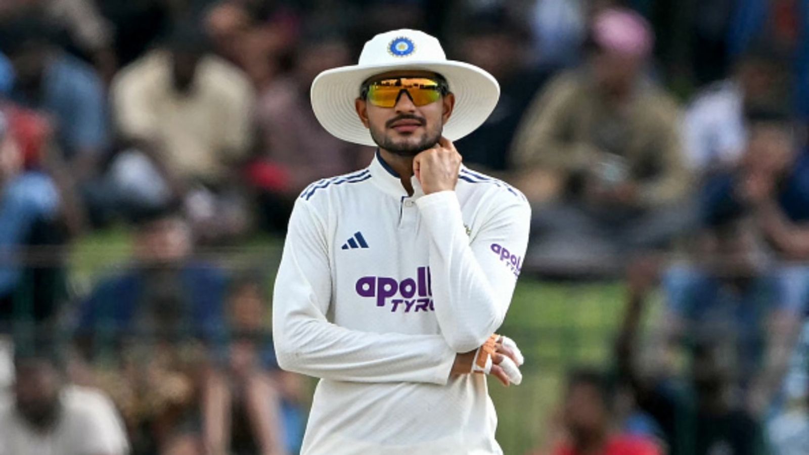 Shubman Gill creates unwanted history after India fail to win against Sri Lanka despite enforcing follow-on Shubman Gill in this frame. (Getty)