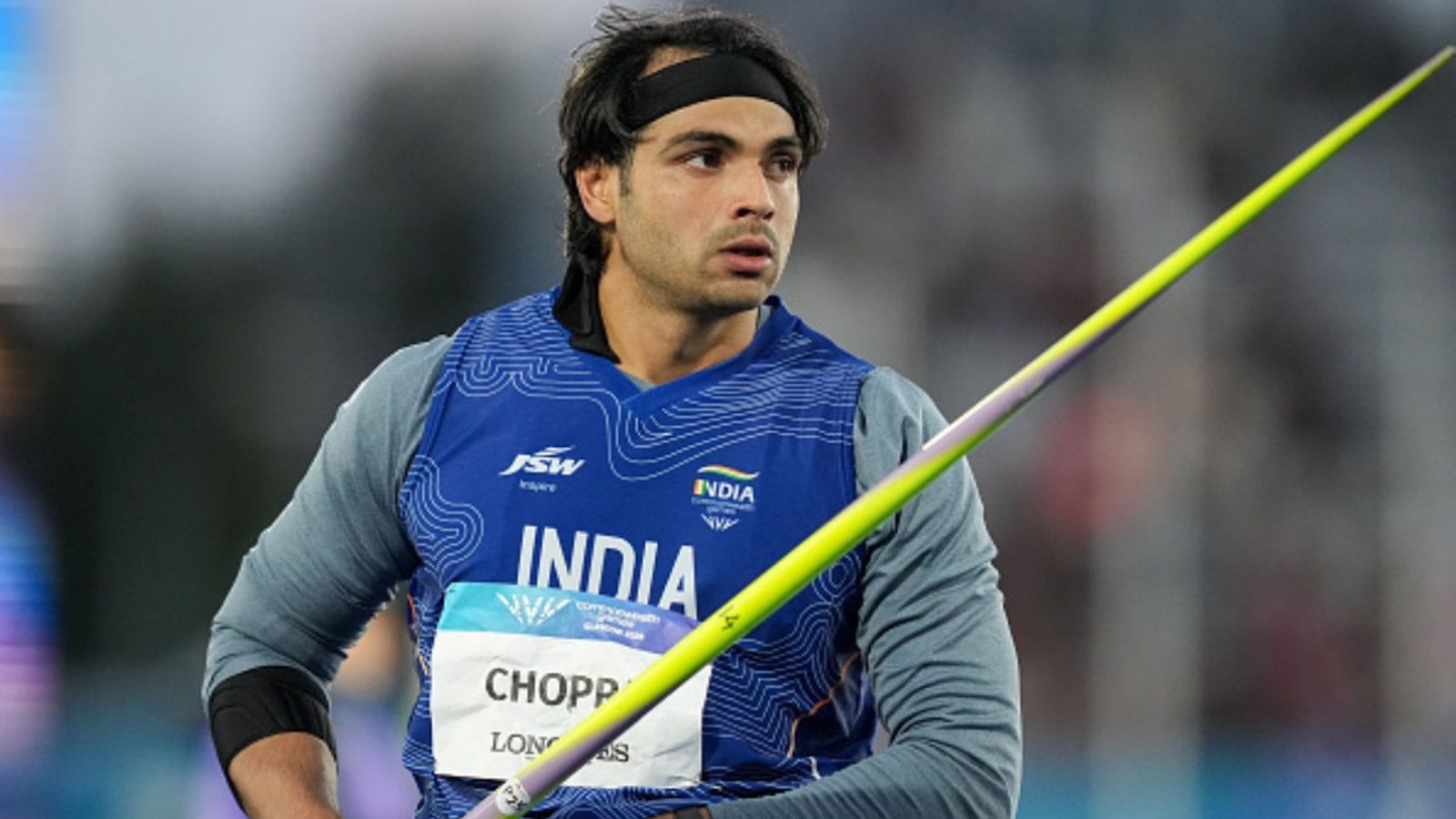 Neeraj Chopra announces heartbreaking injury update; out of Diamond League, Asian Games Neeraj Chopra in the frame (Image via Getty)