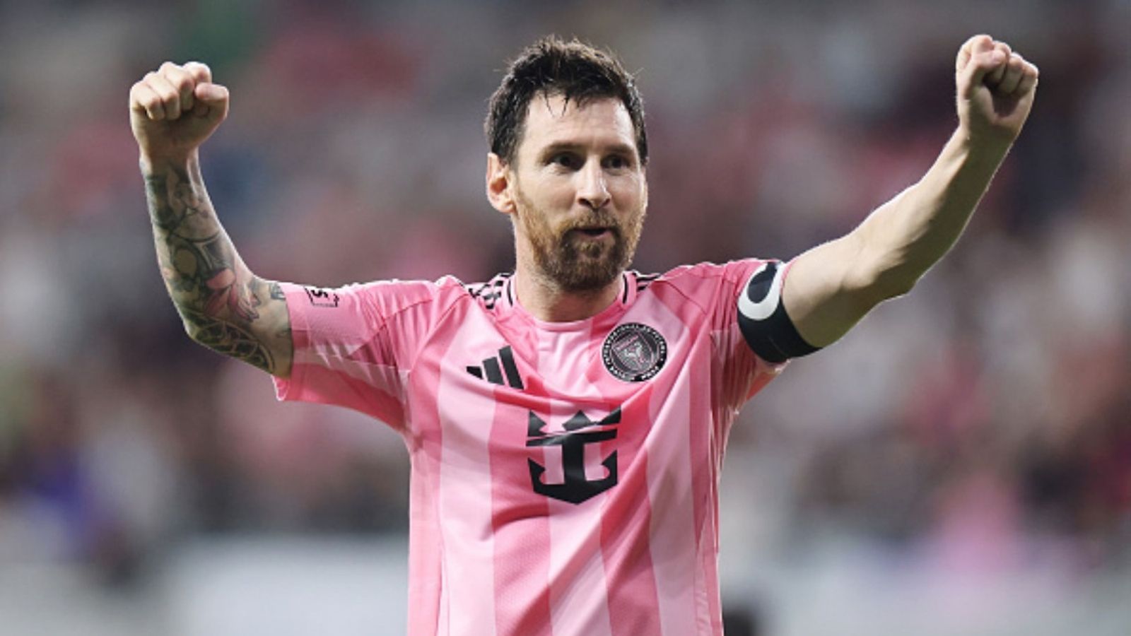 Lionel Messi’s fantastic four and an assist ends Inter Miami’s winless run Lionel Messi in the frame (Image via Getty)