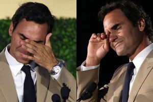 Watch: Roger Federer breaks down; delivers emotional Hall of Fame induction speech SportsTak