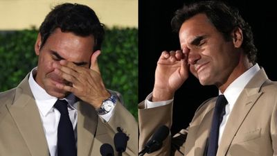 Watch: Roger Federer breaks down; delivers emotional Hall of Fame induction speech Watch: Federer breaks down; delivers emotional Hall of Fame induction speech