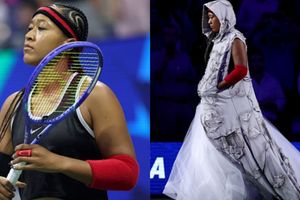 Watch: Naomi Osaka makes a dramatic US Open entrance in a stunning fashion statement inspired by an NBA legend SportsTak