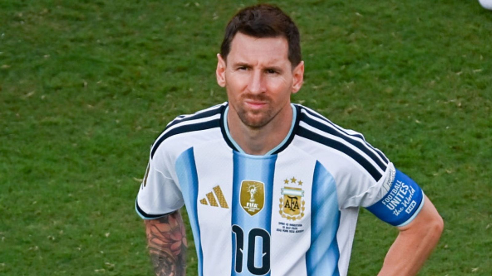 Lionel Messi delayed International retirement by 41 days after World Cup final loss; here’s why Lionel Messi in the frame (Image via Getty)