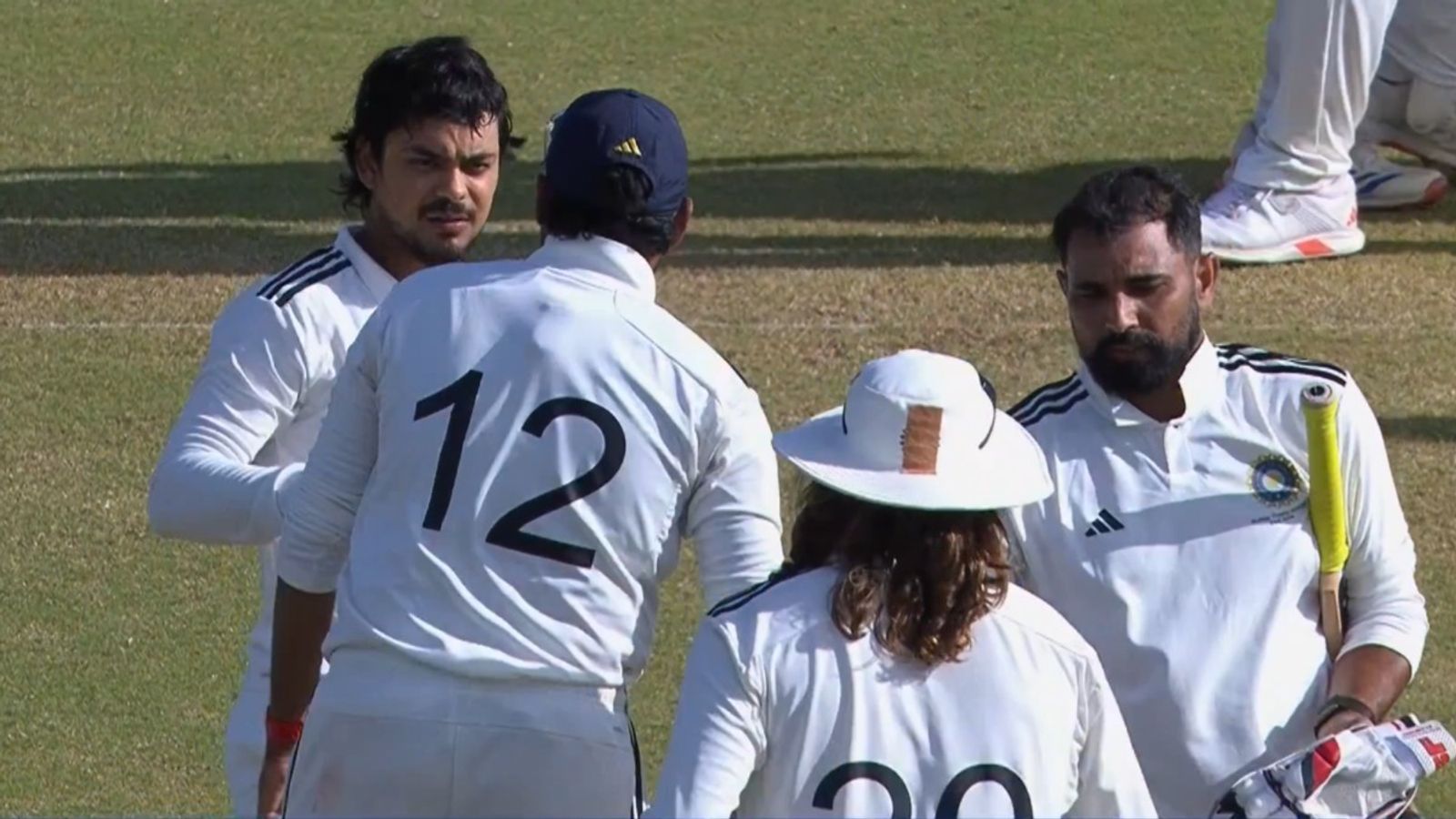 Trio of Sooryavanshi, Shami & Mukesh stars as Kishan-led East Zone qualify for Duleep Trophy 2026 final with 4-wicket win East Zone captain Ishan Kishan and Mohammed Shami during customary handshake after their 4-wicket win over Centlra Zone in Duleep Trophy 2026 semifinal.
