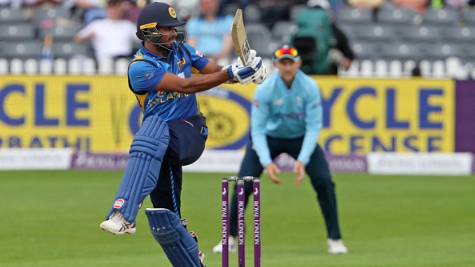 Sri Lanka announce squads for England tour: Ex-captain recalled to ODIs after 32 months Sri Lanka's Dasun Shanaka plays a shot during the third ODI of the series against England at Bristol County Ground in south-west England on July 4, 2021.