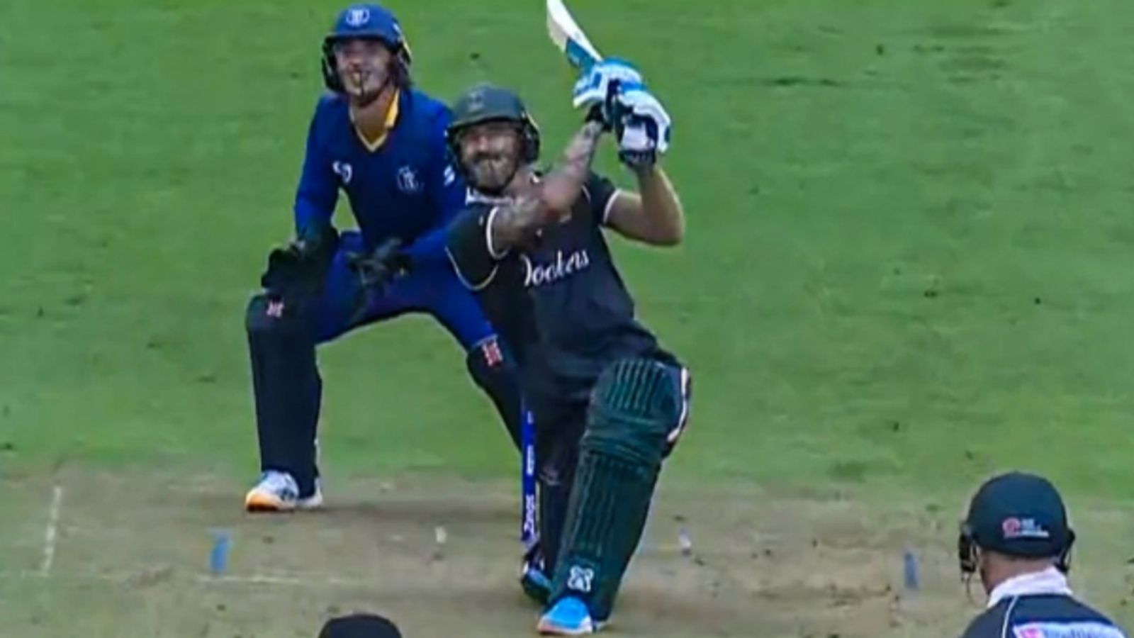 Another blow for Babar Azam, Faf du Plessis surpasses him in list of leading T20 run-scorers Rotterdam Dockers captain Faf du Plessis plays a shot against Dublin Guardians in ETPL 2026 match on September 2.