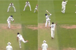 After wicketless Day 1, Auqib Nabi makes Kuldeep Yadav his 1st wicket on County debut for Surrey; watch video SportsTak