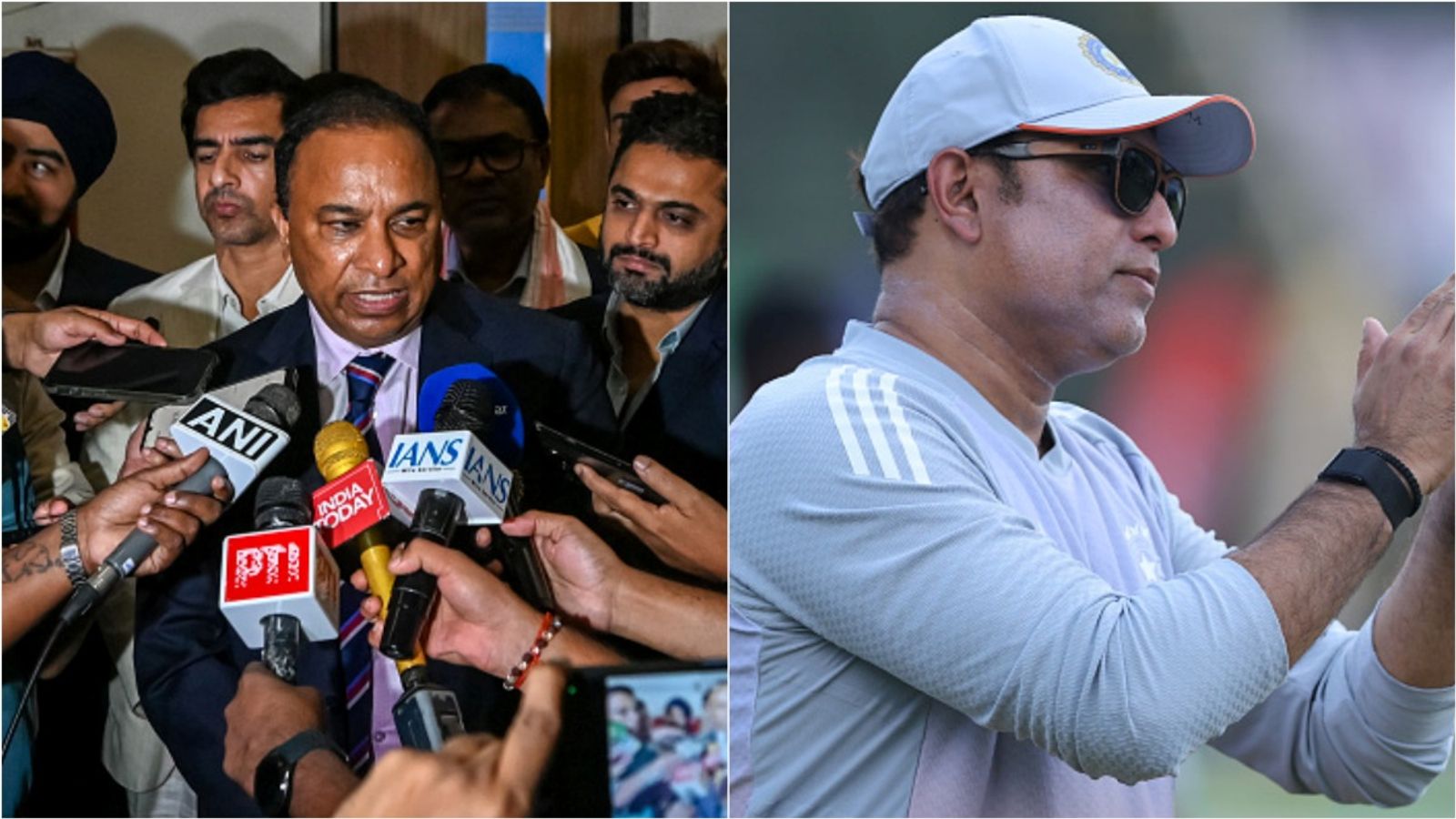 No Director of Cricket post for COE head VVS Laxman, confirms BCCI secretary Devajit Saikia BCCI secretary Devajit Saikia talks to the reporters; CoE head VVS Laxman. (File Photos)