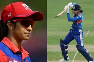 Jemimah Rodrigues reacts with pride as Smriti Mandhana rewrites record books SportsTak