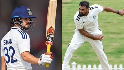 Ishan Kishan advocates for Mohammed Shami's India comeback ahead of Duleep Trophy final, says 'he wants to...' East Zone's Ishan Kishan (L) and Mohammed Shami in this frame. (X)