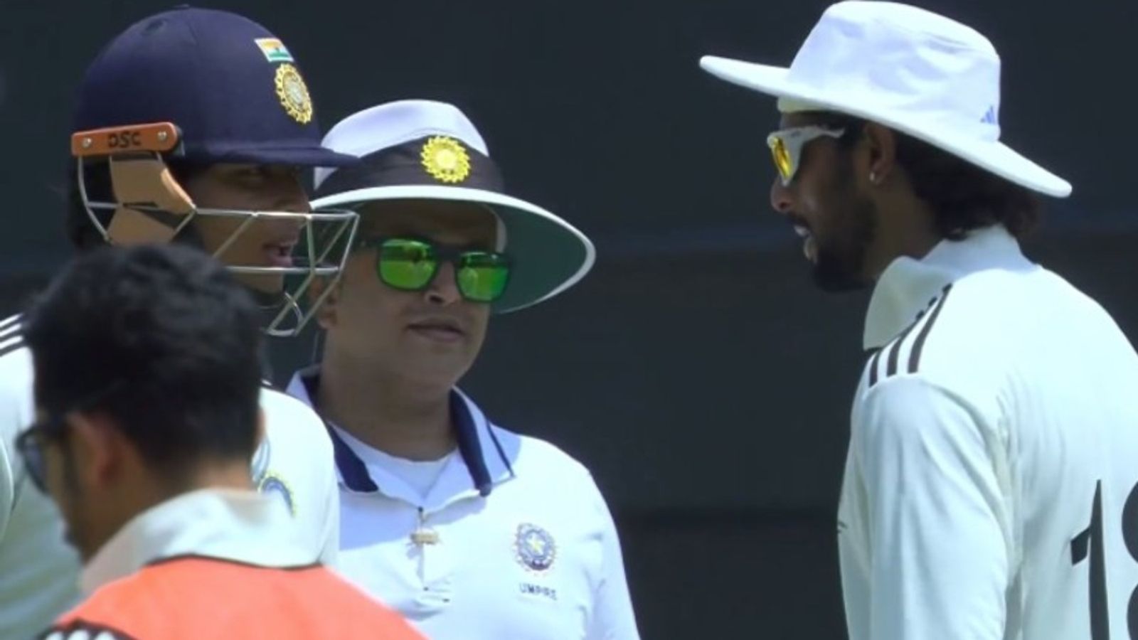 'Kya ye vice-captain?': How Tilak Varma's sledge prompted Vaibhav Sooryavanshi's dismissal; Watch video East Zone vice captain Vaibhav Sooryavanshi (L) and South Africa skipper Tilak Varma in frame. (Screenshot)