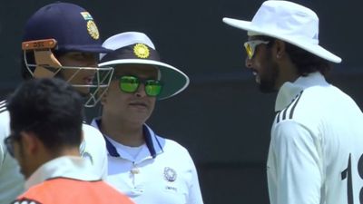 'Kya ye vice-captain?': How Tilak Varma's sledge prompted Vaibhav Sooryavanshi's dismissal; Watch video East Zone vice captain Vaibhav Sooryavanshi (L) and South Africa skipper Tilak Varma in frame. (Screenshot)