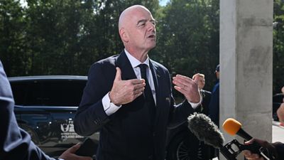 FIFA President Infantino responds to questions about future amid ongoing fallout: ‘right place and right time…’ FIFA President Infantino responds to questions about future amid ongoing fallout