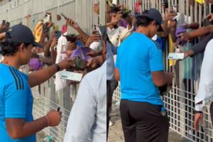 Watch: Sooryavanshi-mania at Chepauk! Massive crowd swarms 15-yr-old during Duleep Trophy final SportsTak