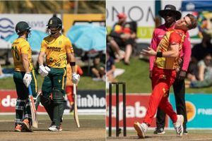 Brad Evans' maiden T20I fifty in vain, South Africa beat Zimbabwe by 48 runs in tri-series final SportsTak