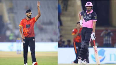 Arshdeep concedes 51 runs, Gill top-scores with 40 as Falcons beat Lions by 1 run Arshdeep Singh, Shubman Gill
