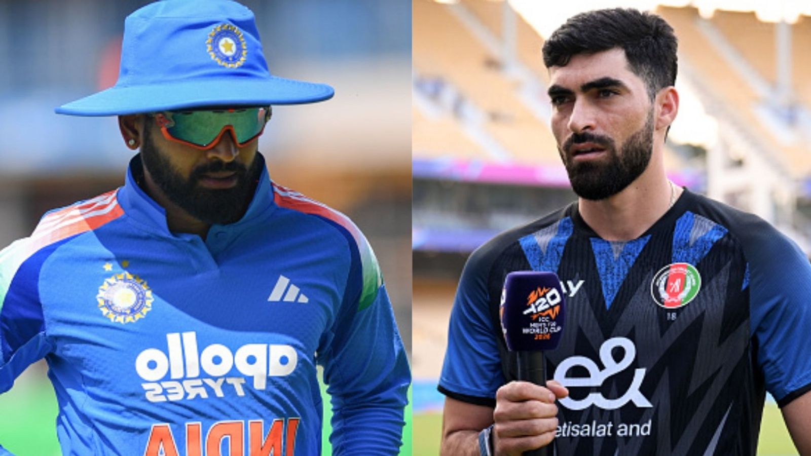 India vs Afghanistan T20I series schedule, date, time, live info: When and where to watch? Shreyas Iyer and Ibrahim Zadran in the frame (Images via Getty)