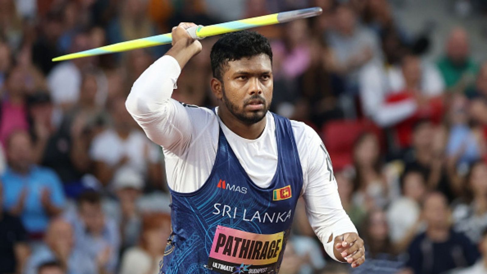 Sri Lanka's Rumesh Pathirage's 'all three' 90m Javelins destroyed just days before Asian Games Rumesh Pathirage in the frame (Image via Getty)